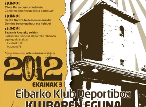 Klubaren Eguna ospatuko du Deportiboak domekan