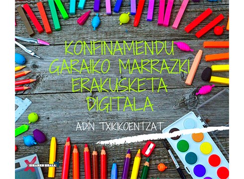 Konfinamendu sasoiko marrazki erakusketa digitala antolatu du Udalak