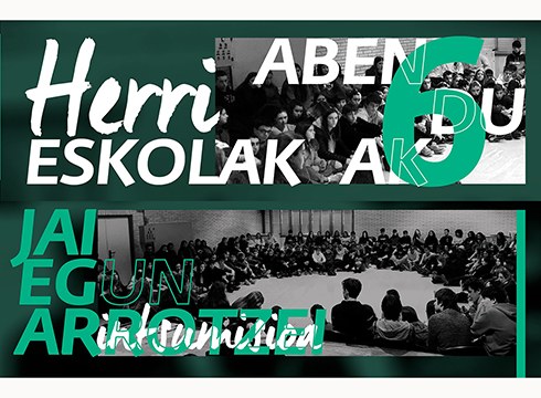 Konstituzio egunerako Herri Eskolak antolatu dituzte Ikasle Abertzaleak gazte erakundekoek