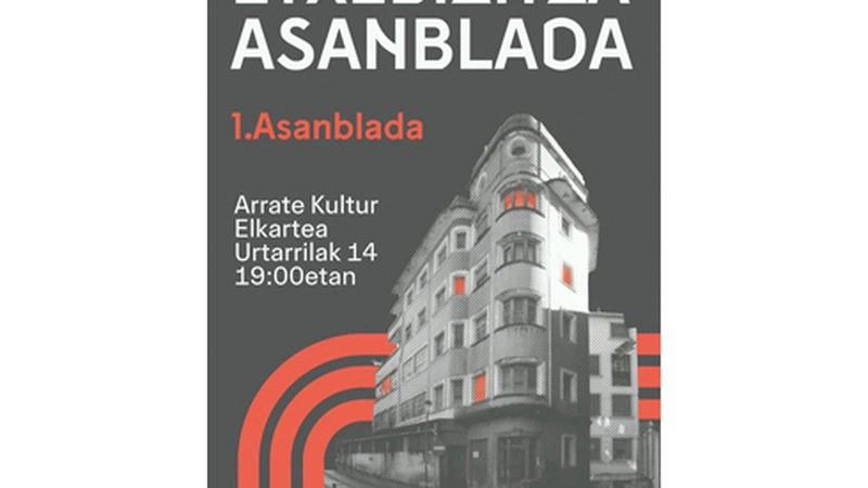 Kontseilu Sozialistak Etxebizitza Asanbladaren lehen bilera egingo du gaur