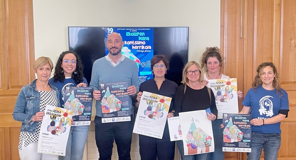 Kontsumo Arduratsu eta Ekologikoaren Azoka egingo da Untzagan urriaren 19an
