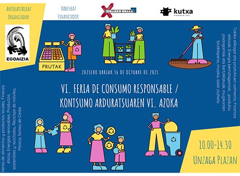 Kontsumo Arduratsuaren Azoka egingo da bihar goizean Untzagan, Egoaiziaren eskutik