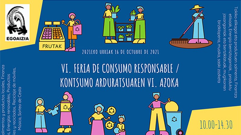 Kontsumo Arduratsuaren Azoka egingo da bihar goizean Untzagan, Egoaiziaren eskutik