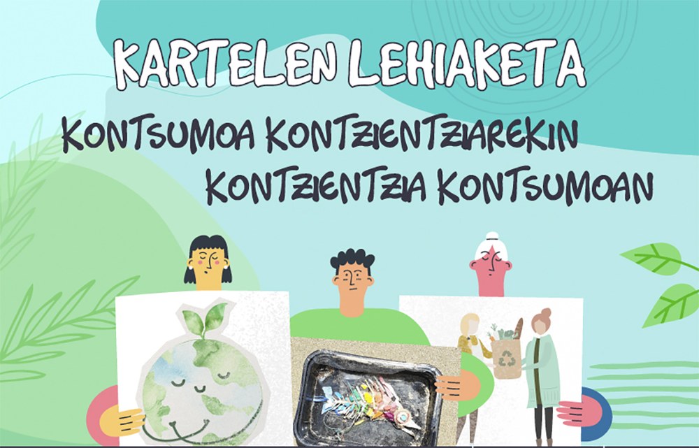 Kontsumo arduratsuari buruzko kartelak hilaren 28ra arte aurkeztu daitezke lehiaketara