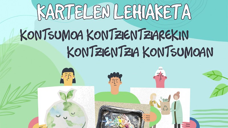 Kontsumo arduratsuari buruzko kartelak hilaren 28ra arte aurkeztu daitezke lehiaketara