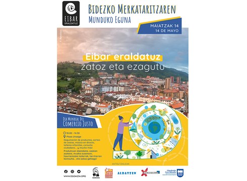 Kontsumo-eredu arduratsuagoaren aldeko jarduerak egongo dira larunbatean Eibarren