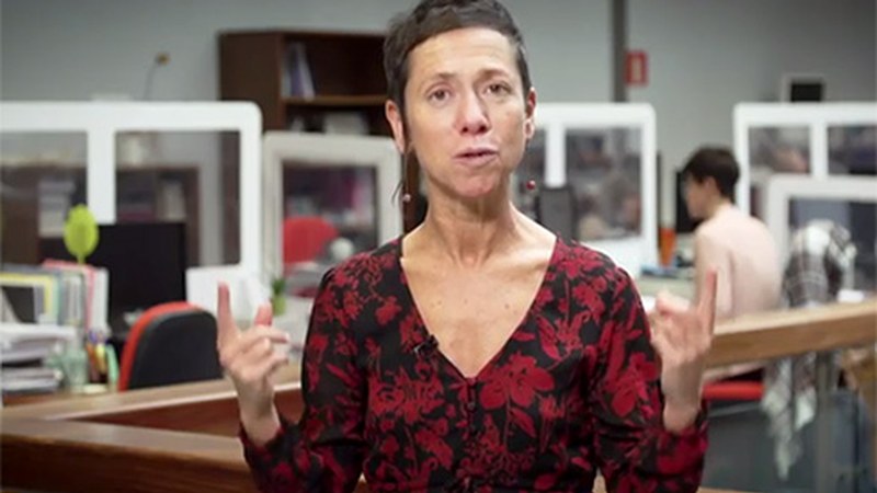 Koronabirusa aerosolen bitartez nola transmititzen den azaltzen digu Ana Galarragak