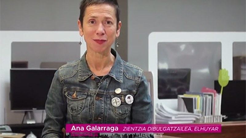 Koronabirusa eta 1918ko gripea alderatu ditu Ana Galarraga zientzia dibulgatzaileak