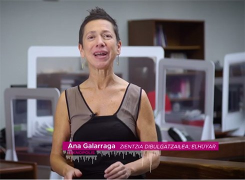Koronabirusaren kontrako neurriak modu bisualean erakutsi dizkigu Ana Galarragak "Teknopolis" saioan