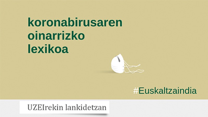 Koronabirusaren oinarrizko lexikoa argitaratu du Euskaltzaindiak