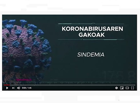 Koronabirusaren ondorioz krisi ezberdinen arteko batura egoera bizi dugula azaldu du Ana Galarragak