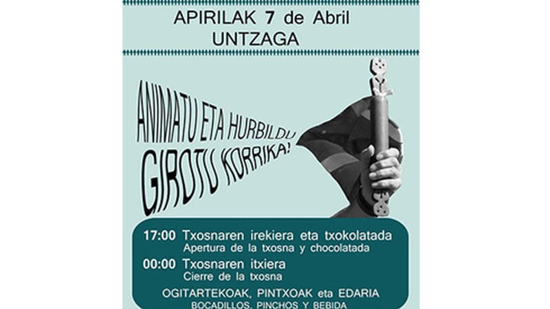Korrika 20-ri ongietorria emateko txosna jarriko du bihar Gure Esku Dago-k Untzagan