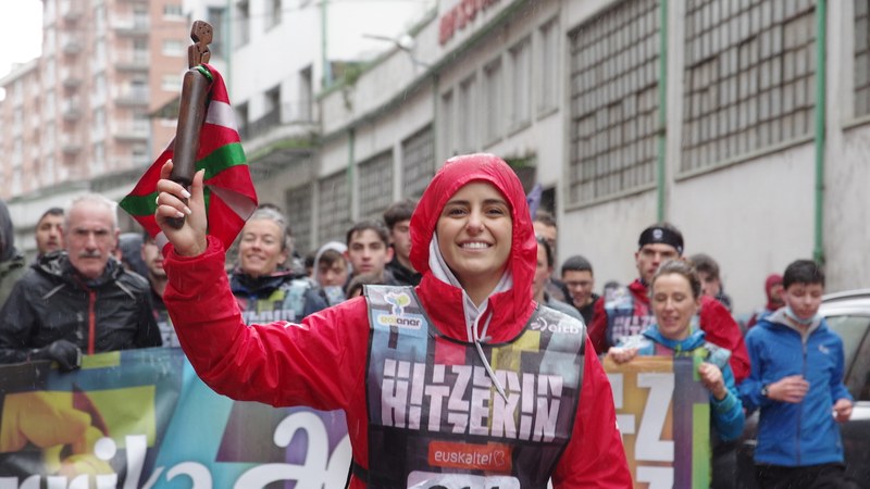 Korrika hasiko da gaur Irunen