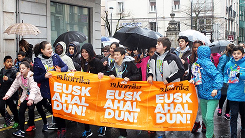 Korrika Txikia egingo da bihar, euskeraren festa handiaren gosegarri