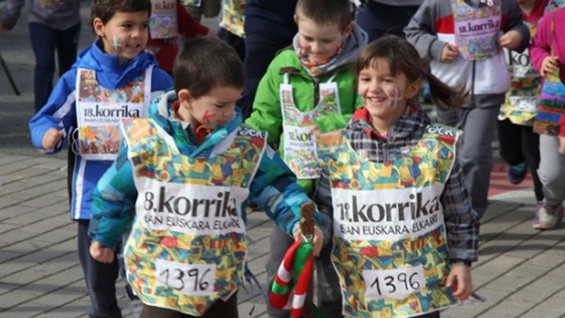 Korrika Txikiak bidea zabalduko dio nagusien lasterketari