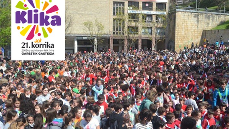 Korrika Txikiak Eibarko kaleak zeharkatuko ditu gaur arratsaldean