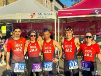 Kristina Ruiz Euskadiko Sprint Duatloieko txapeldun V2 mailan Kristina Ruiz Euskadiko Sprint Duatloieko txapeldun V2 mailan