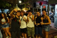 Kuadrillen giro bikaina txosnagunean, San Juan jaiei amaiera emateko