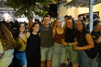 Kuadrillen giro bikaina txosnagunean, San Juan jaiei amaiera emateko
