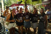 Kuadrillen giro bikaina txosnagunean, San Juan jaiei amaiera emateko