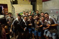 Kuadrillen giro bikaina txosnagunean, San Juan jaiei amaiera emateko