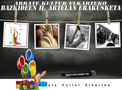 Kultuko bazkideen lanak Topalekuan ikusgai