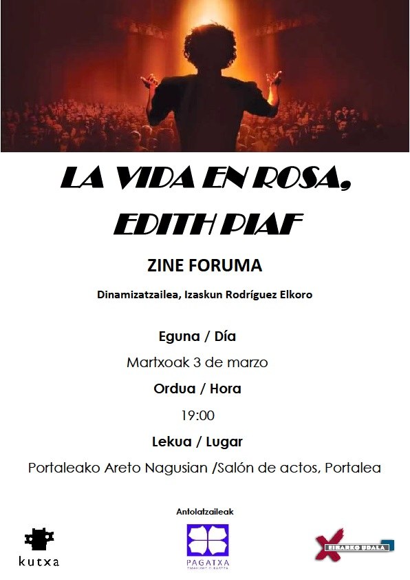 "La vida en Rosa, Edith Piaf" Zine-Forum