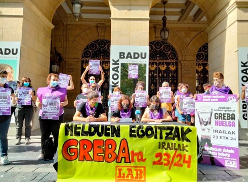 LAB sindikatuak greba deitu du Gipuzkoako egoitzetarako