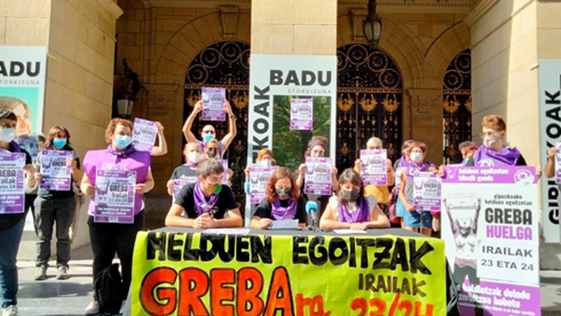 LAB sindikatuak greba deitu du Gipuzkoako egoitzetarako
