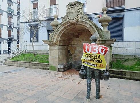 Lan, pentsio eta bizitza duinen aldeko Greba Orokorra deitu dute eguenerako