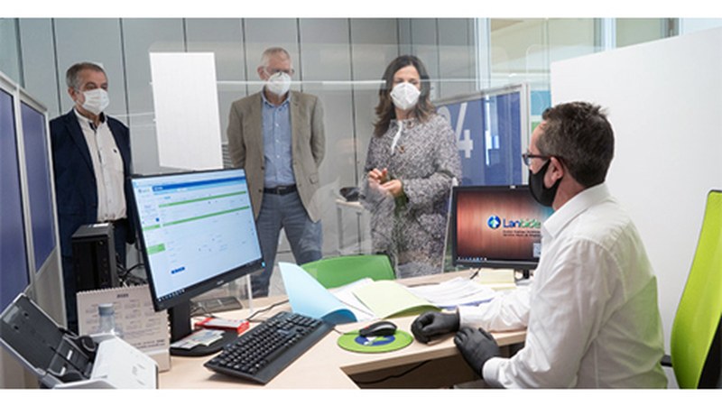 Lanbidek aurrez aurreko arreta zerbitzua eskainiko du berriz ekainaren 1etik aurrera