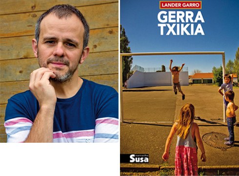 Lander Garro idazleak "Gerra txikia" liburuari buruz jardungo du gaur Harixa Emoten literatur tertulian