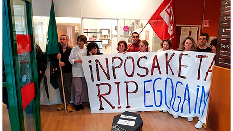 Langile gutxiagorekin beste solairu bat irekitzea erabaki dute Egogain Gerontologia Zentroan