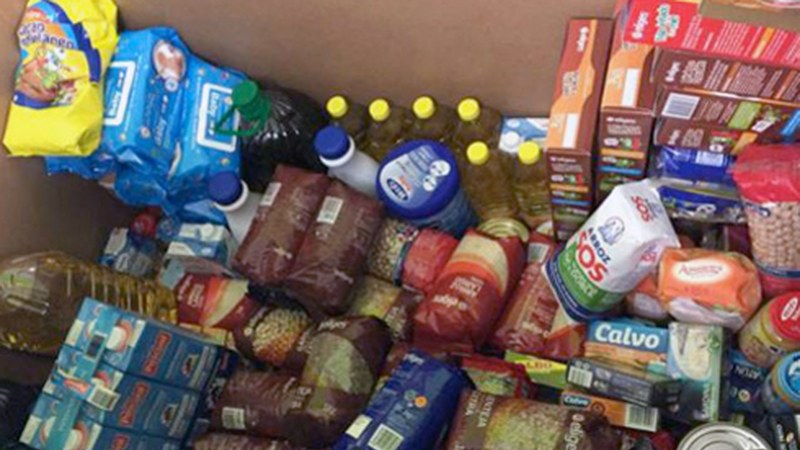 Lapurreta egin dute Gurutze Gorriaren elikagai-biltegian