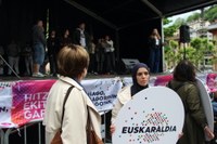 Latuno Bando txarangaren erritmora hasi da Euskaraldia Eibarren