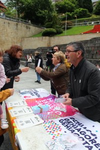 Latuno Bando txarangaren erritmora hasi da Euskaraldia Eibarren