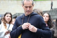 Latuno Bando txarangaren erritmora hasi da Euskaraldia Eibarren