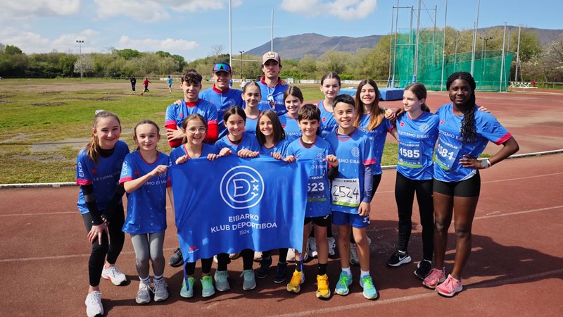 Lau domina eta ohorezko dozena bat postu Deporreko atletentzat Gipuzkoako eskolarretan