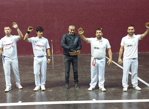 Lau partiduko jaialdia izango da gaur Astelena frontoian