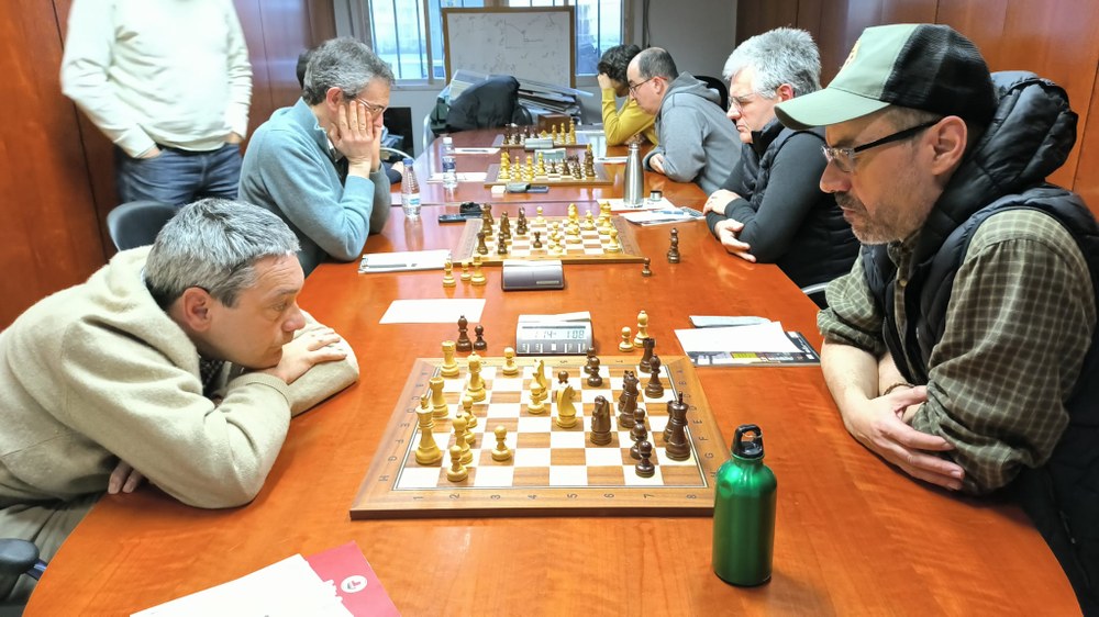 Lehen garaipena maila gorenean jokatzen duen Deporreko xake taldearentzat