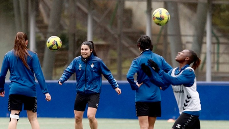 Lehen itzuliko azken partidua prestatzen hasi da F Ligako SD Eibar taldea