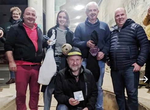 Leire Uranga bolaria garaile Aretxabaletako bolatokian