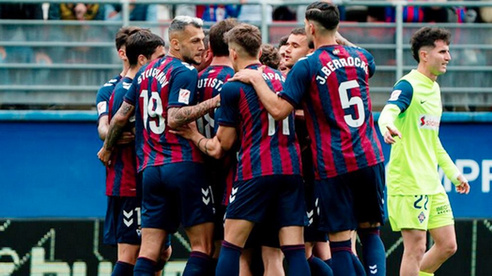 Levante-Eibar partidurako azken lan-saioa Valentzian egingo dute armaginek