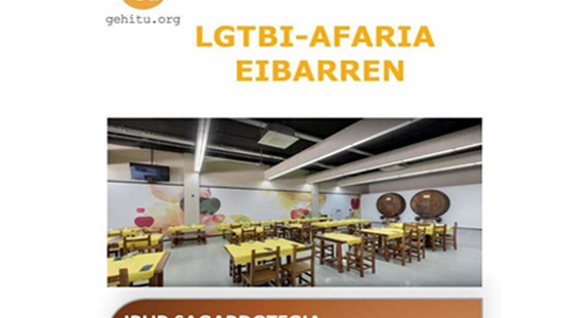 LGTBI afaria apirilaren 30ean