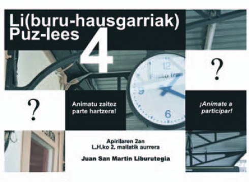"Li (buru-hausgarriak)" umeen liburutegiko lehiaketa gaur abiatuko da
