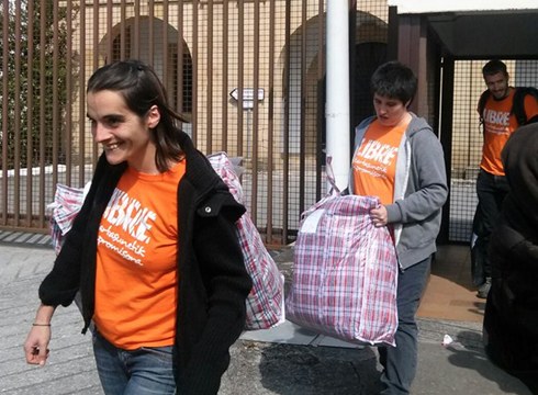 Libre, epaiaren zain geratu dira Naroa Ariznabarreta eta A-8a mozteagatik auzipetutako beste gazteak