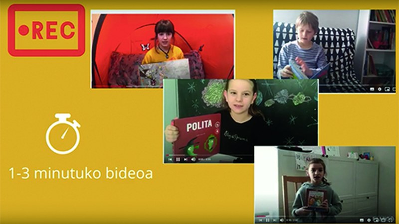 LiburuTuberra izateko lehiaketa jarri dute martxan liburutegian