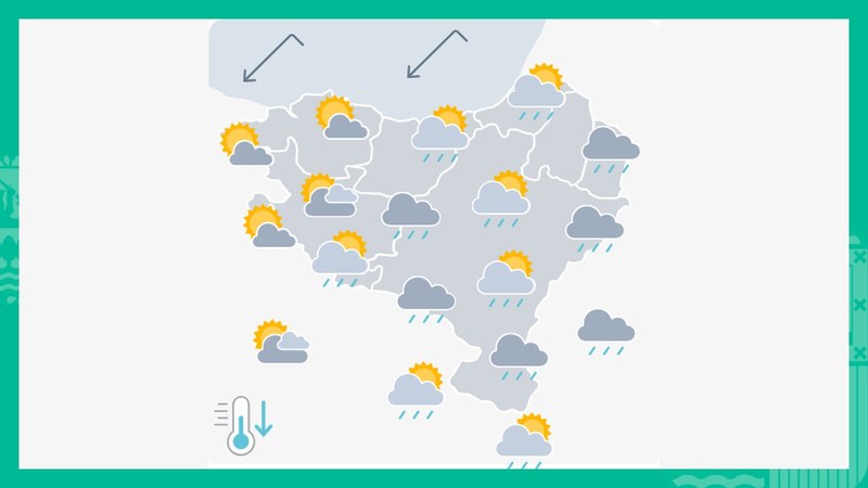 Litekeena da egunaren bigarren partean euria egitea