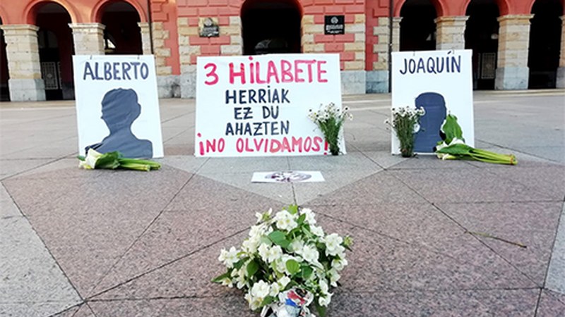 Lore eskaintza egingo da, Zaldibarren luizia gertatu zela hiru hilabete betetzen direla gogoratzeko