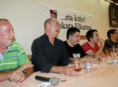 Lujanbio, Egaña, Lizaso eta Zubeldia kantari Kantabrian